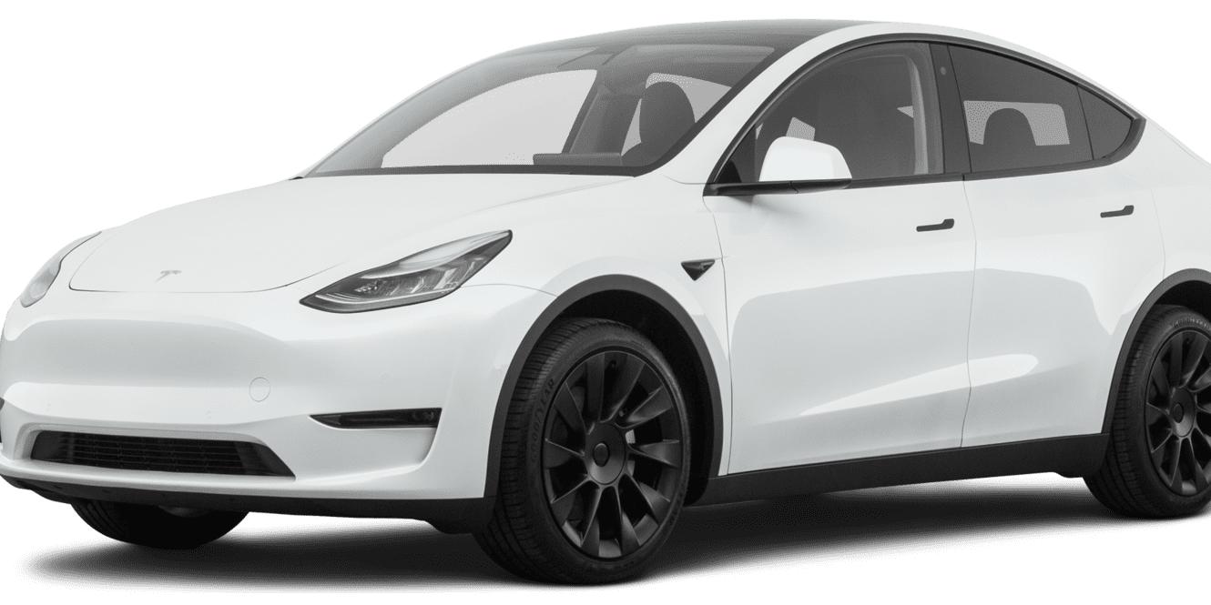 TESLA MODEL Y 2021 5YJYGDEE6MF153712 image